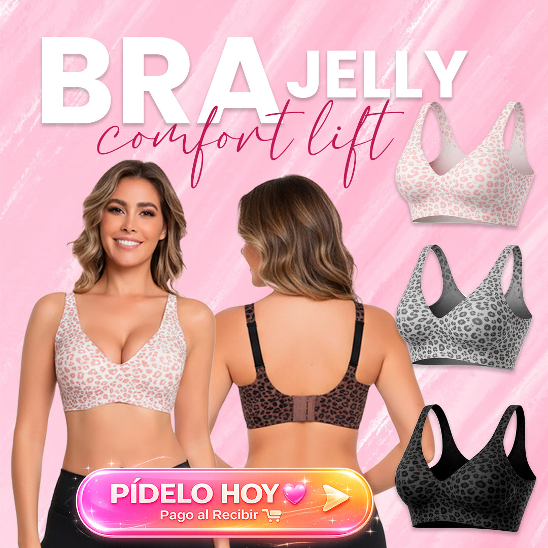 Brasier Jelly Comfort Lift — Soporte sin varillas, comodidad total